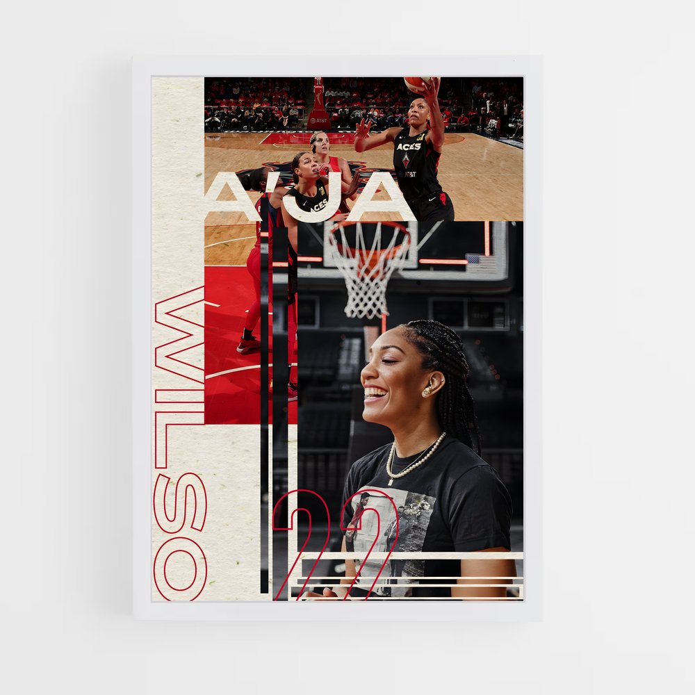 Poster Dunk de Las Vegas – affiche Basketball (vue 3)